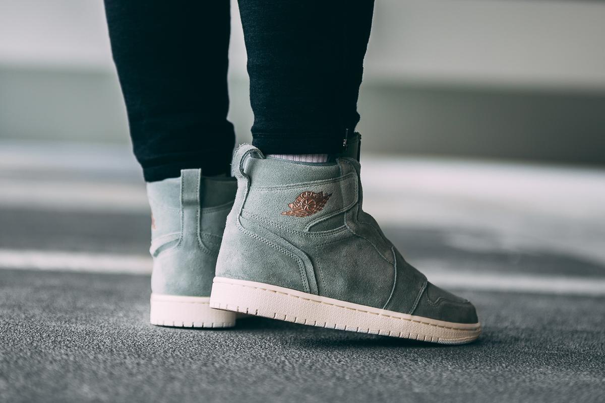 Air Jordan Wmns 1 High Zip Mica Green